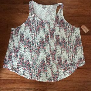NWT Mudd Flowy Halter Top Size XL